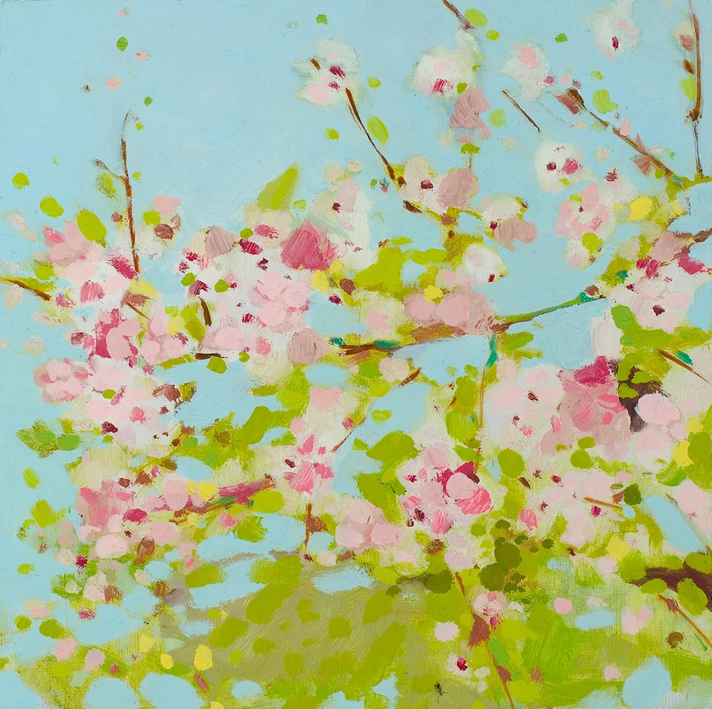   Spring Buds (Sold)  10x10 Oil on Panel 