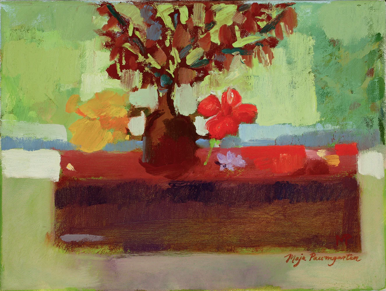  Still Life by Window  9x12 Oil on Canvas 