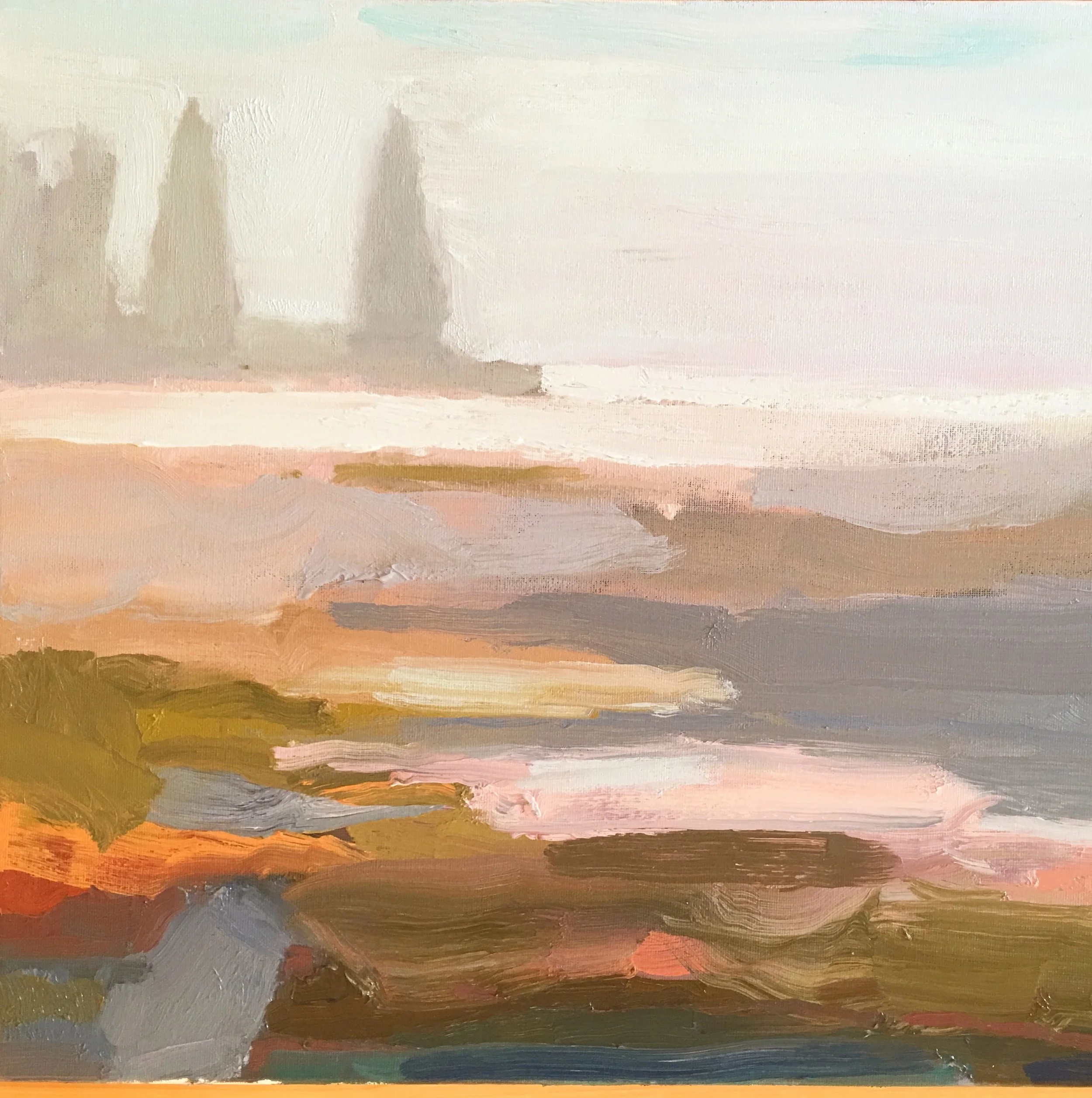   Seawall at Manset  Oil on Canvas 18x24 