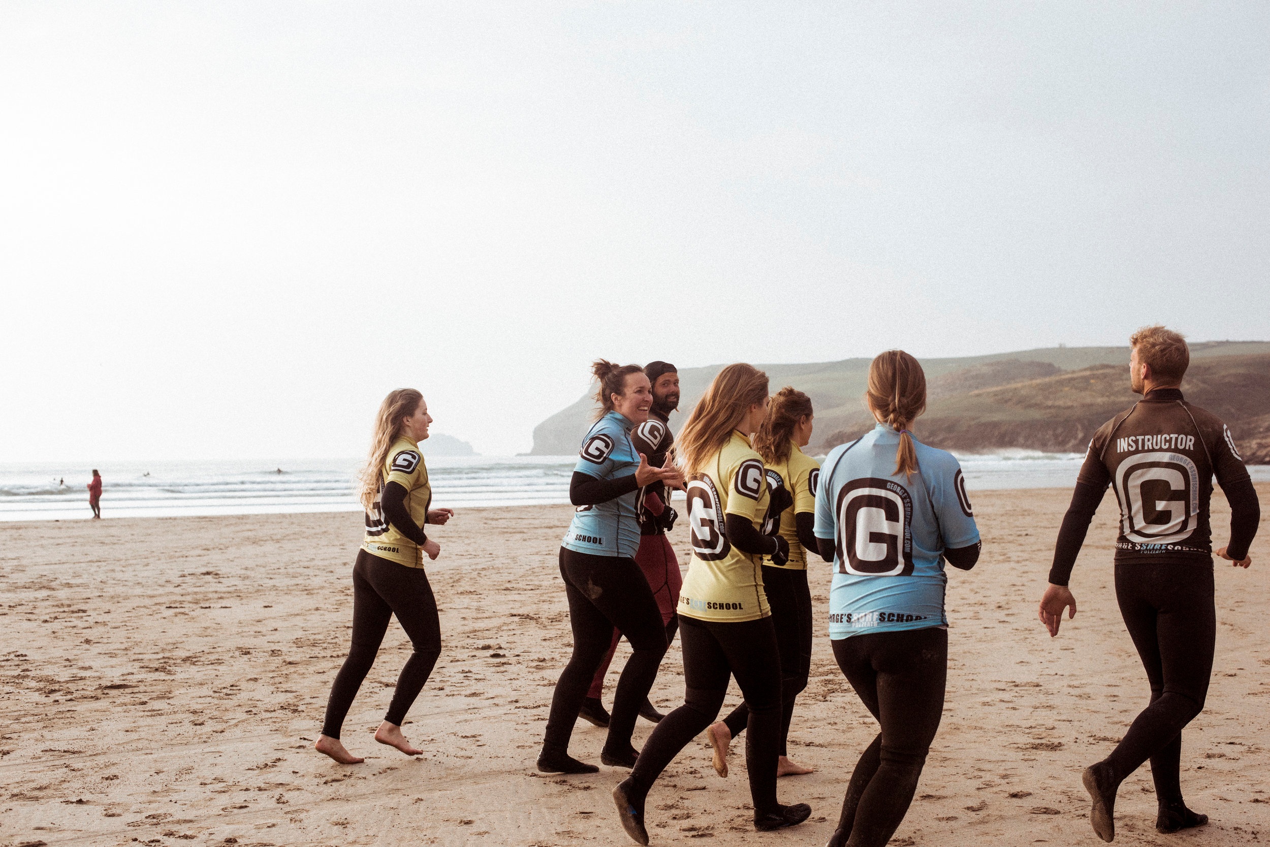  George’s Surf School   POLZEATH LADIES     SURF CLUB  