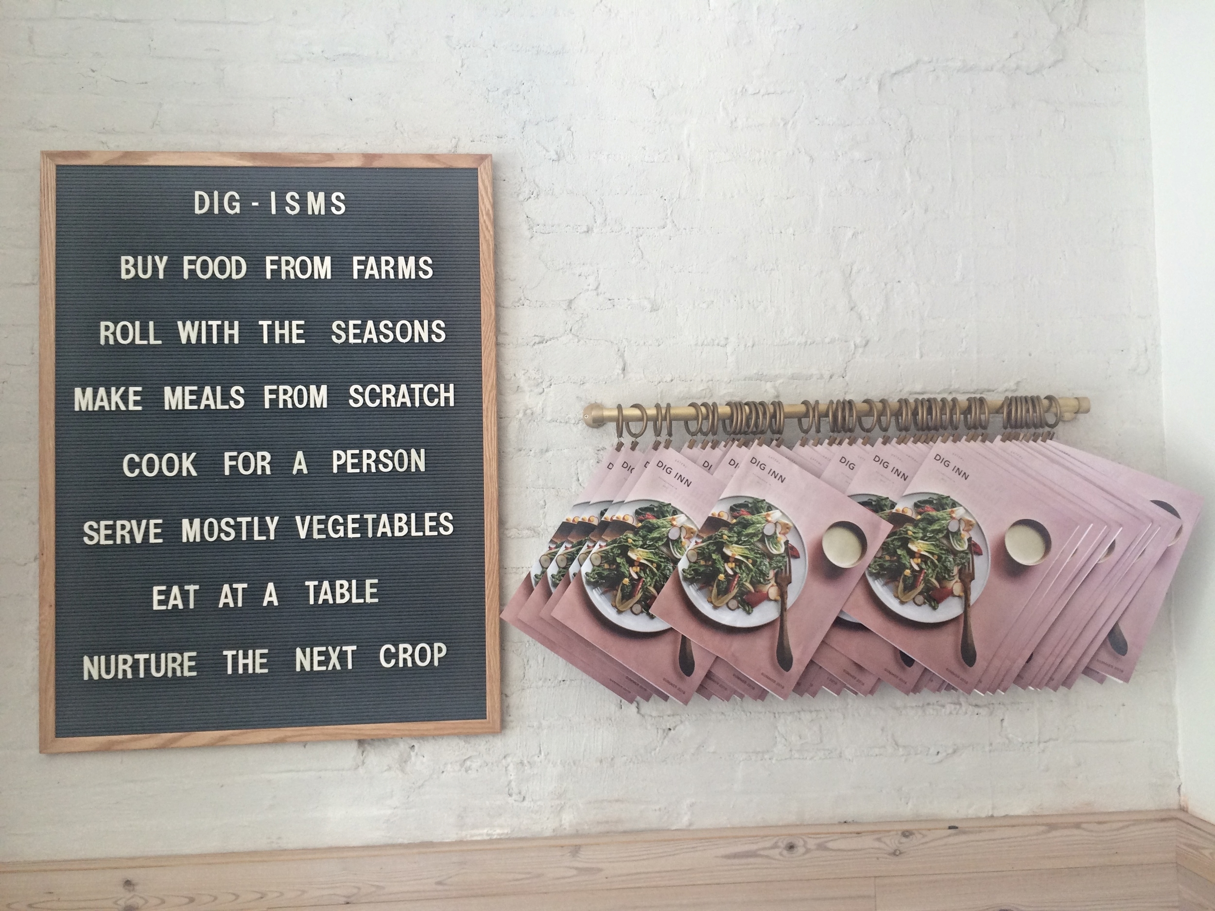They place their Dig-Isms in every location and Corporate Offices!
