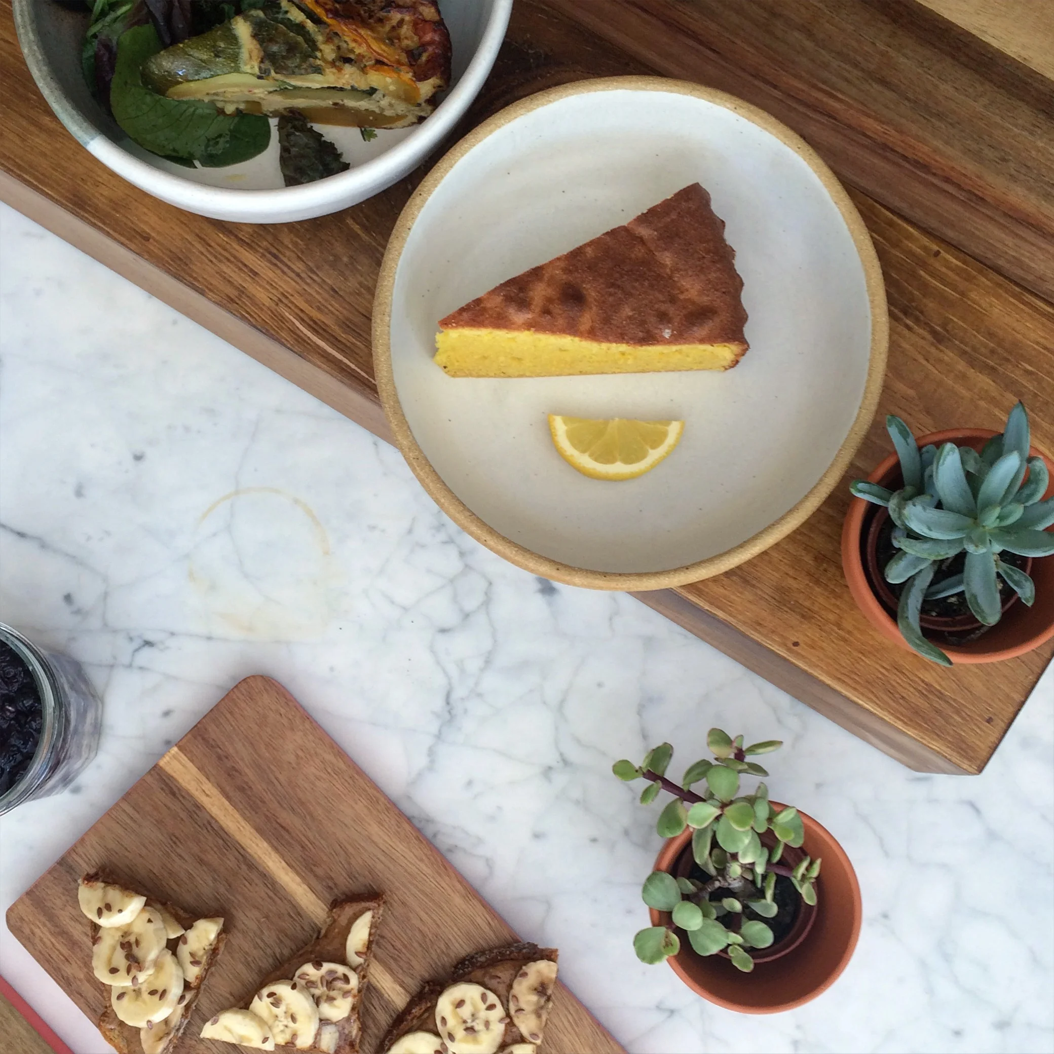 Their avo toast or almond butter toast are heaven!