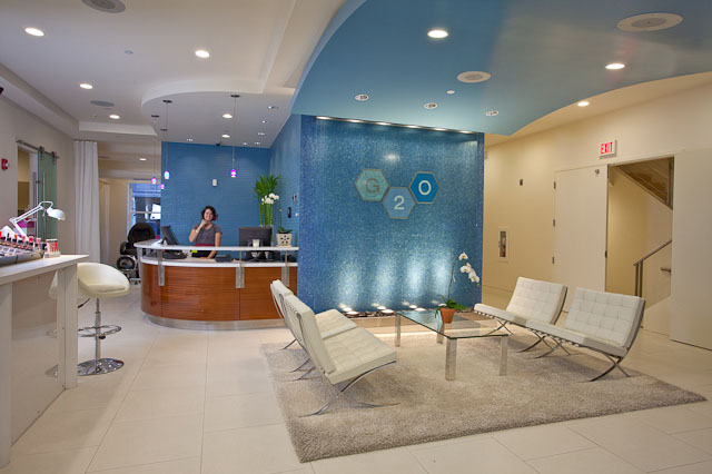 View from the inside. Photo Courtesy of g2o Spa Salon website.