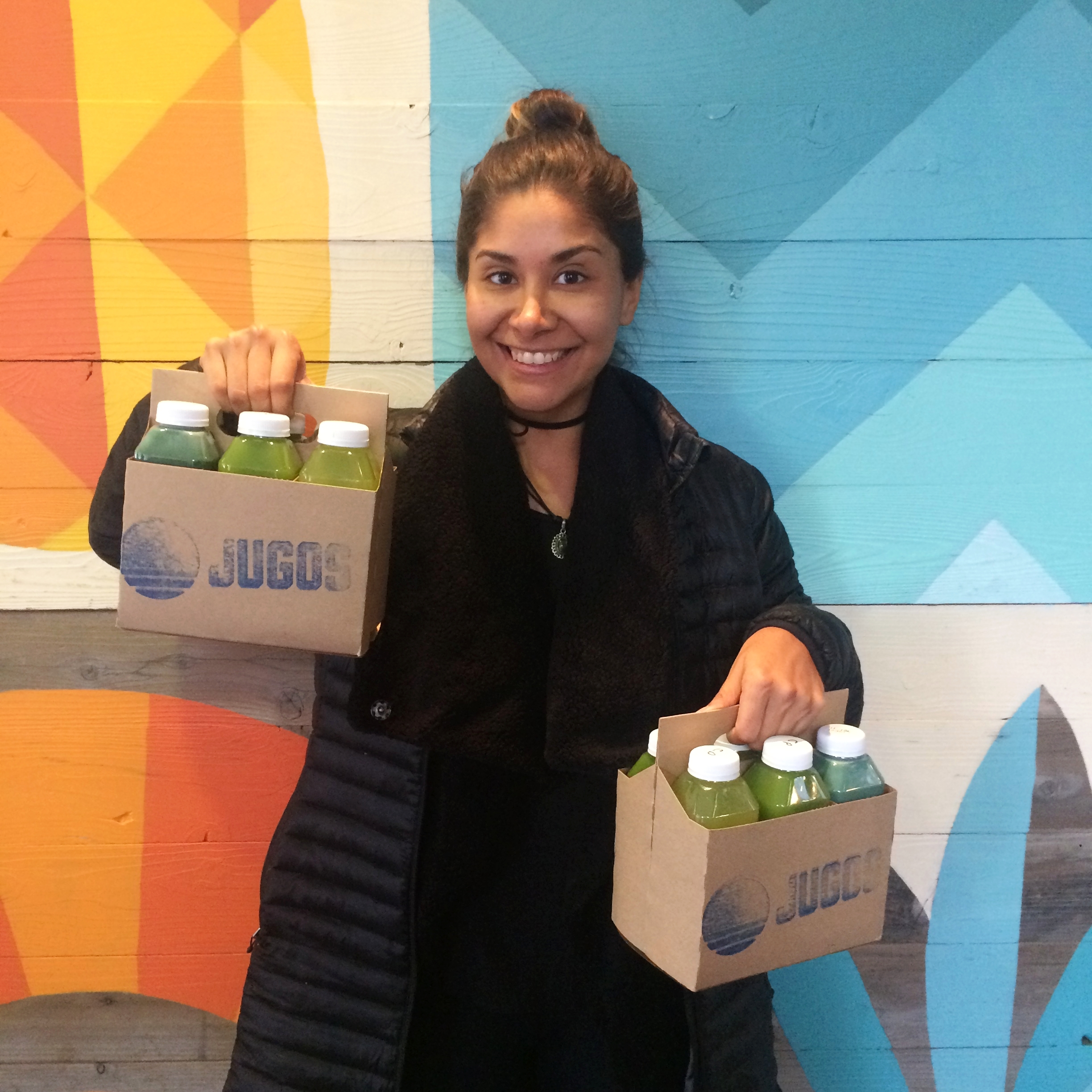 With my Jugos Boston Six Pack - we choose the "Verde" pack. 