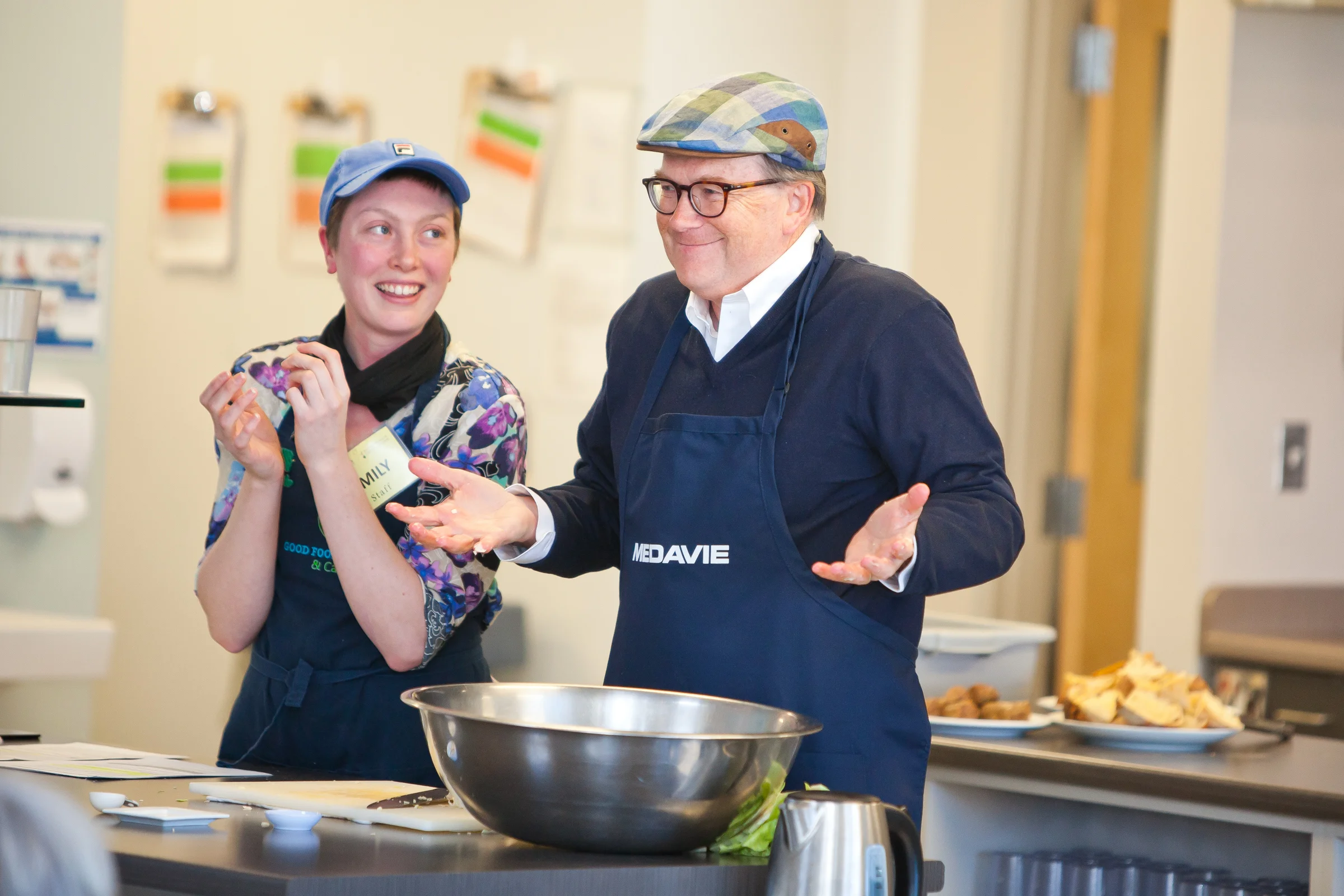 Last week supporters from Medavie came and helped with the Food Demo. Medavie has generously supported the Dartmouth Family Centre/Dartmouth North Community Food Centre since 2016 and just announced a further $120,000 in funding for Dartmouth Family Centre/Dartmouth North Community Food Centre over the next three years.