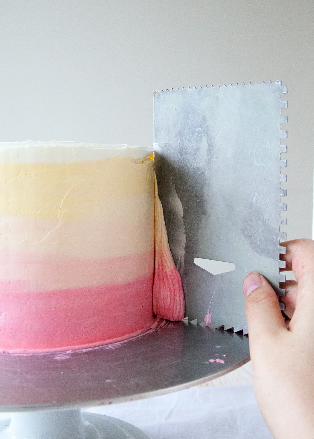 How To Ice A Cake The Perfect Ombre Cake Style Sweet