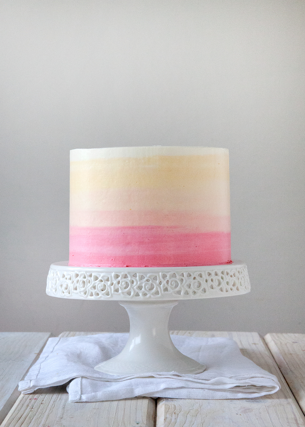 How To Ice A Cake The Perfect Ombre Cake Style Sweet