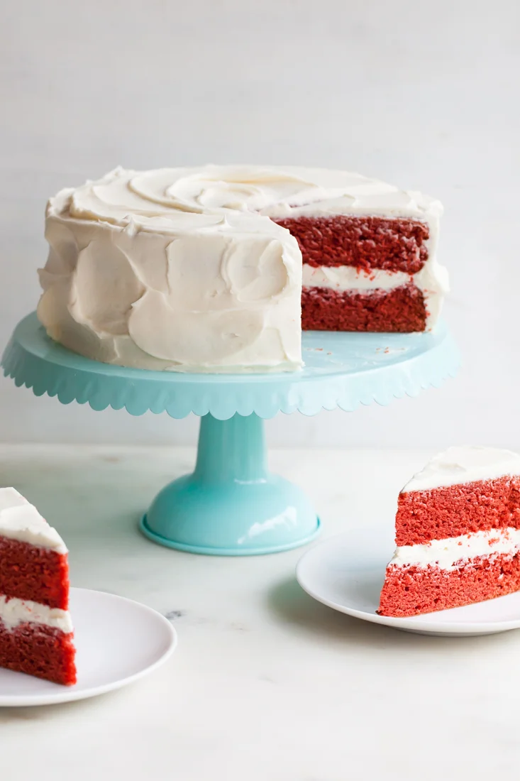 Red Velvet Cake with Cream Cheese Frosting