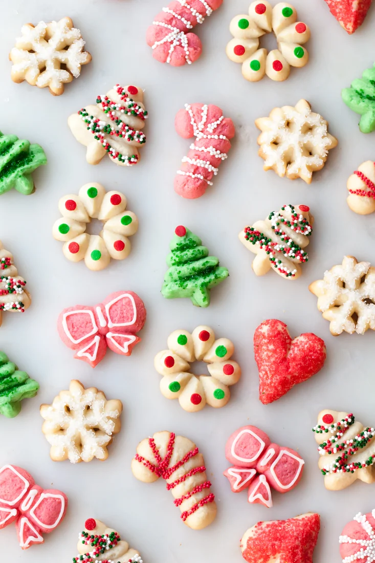 Holiday Spritz Cookies with Wilton Cakes — Style Sweet