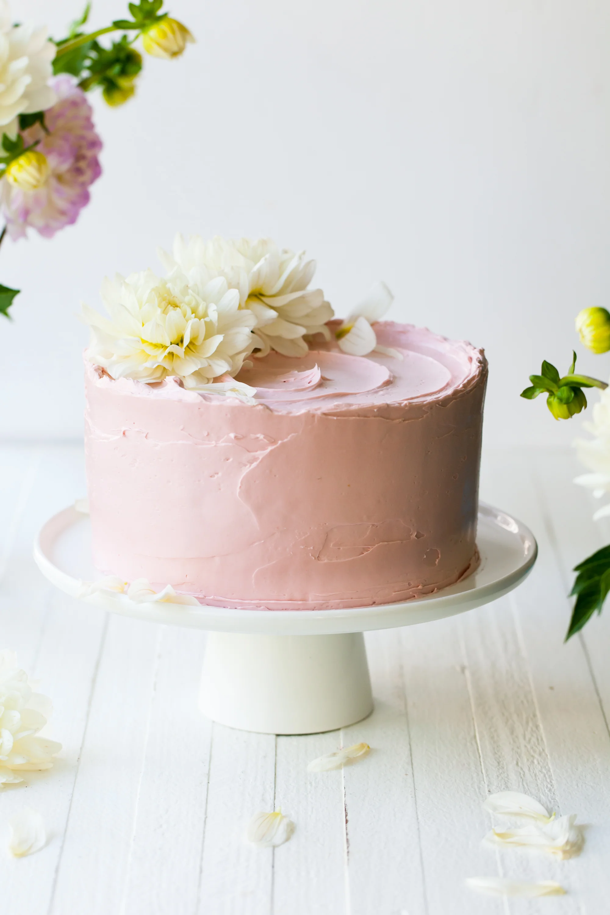 Lemon Poppy Seed Raspberry Layer Cake — Style Sweet