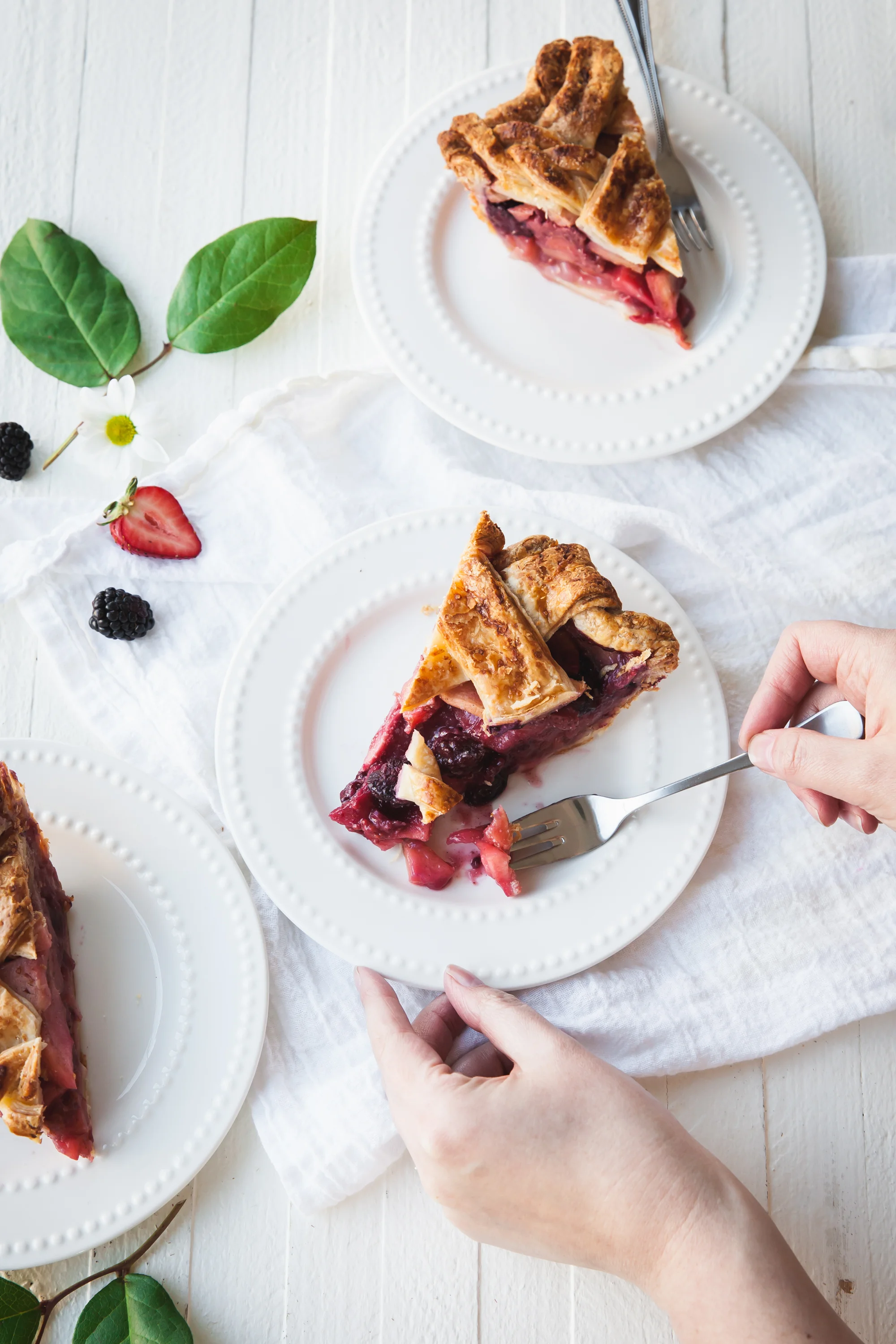 Mixed Berry Apple Pie Style Sweet