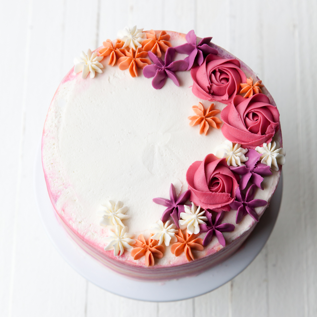 How to Make a Buttercream Flower Cake — Style Sweet CA