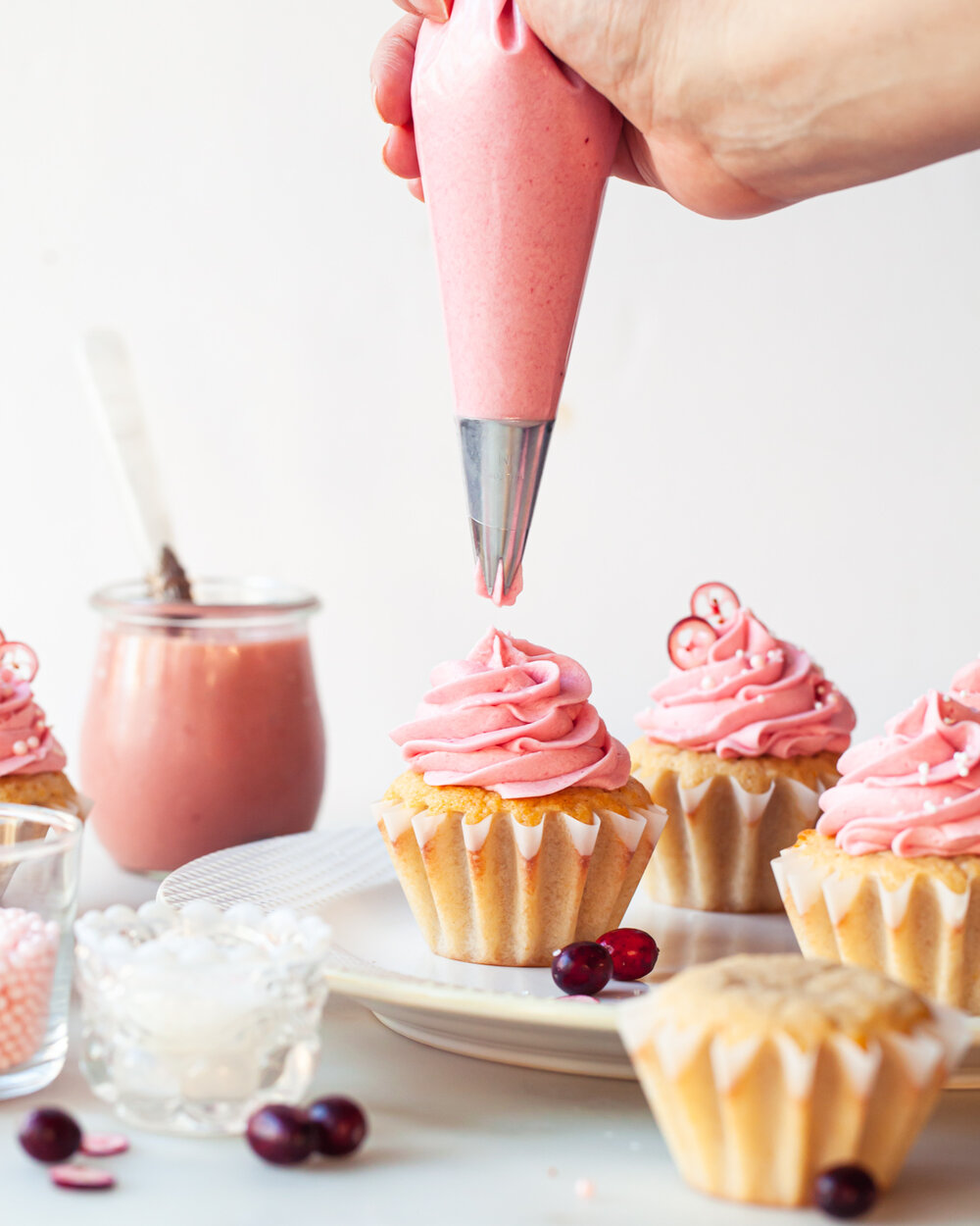 Cranberry Cupcakes