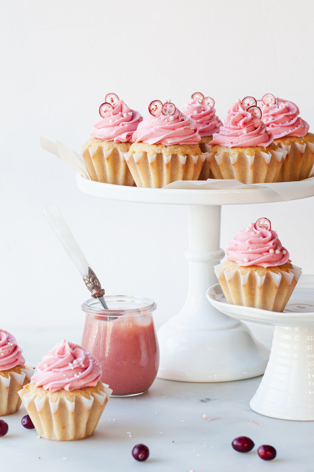 Cranberry Cupcakes