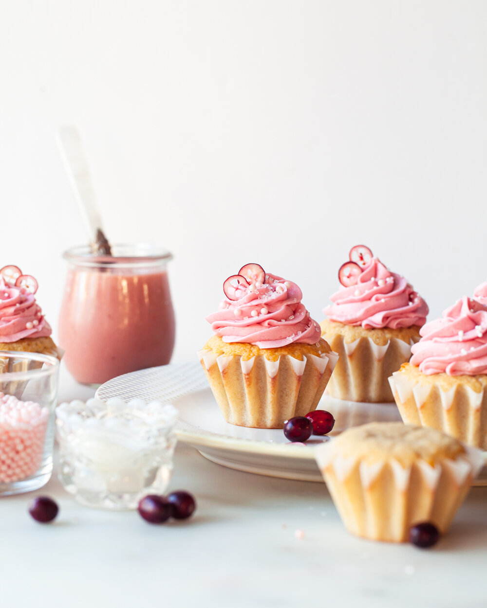 Cranberry Cupcakes