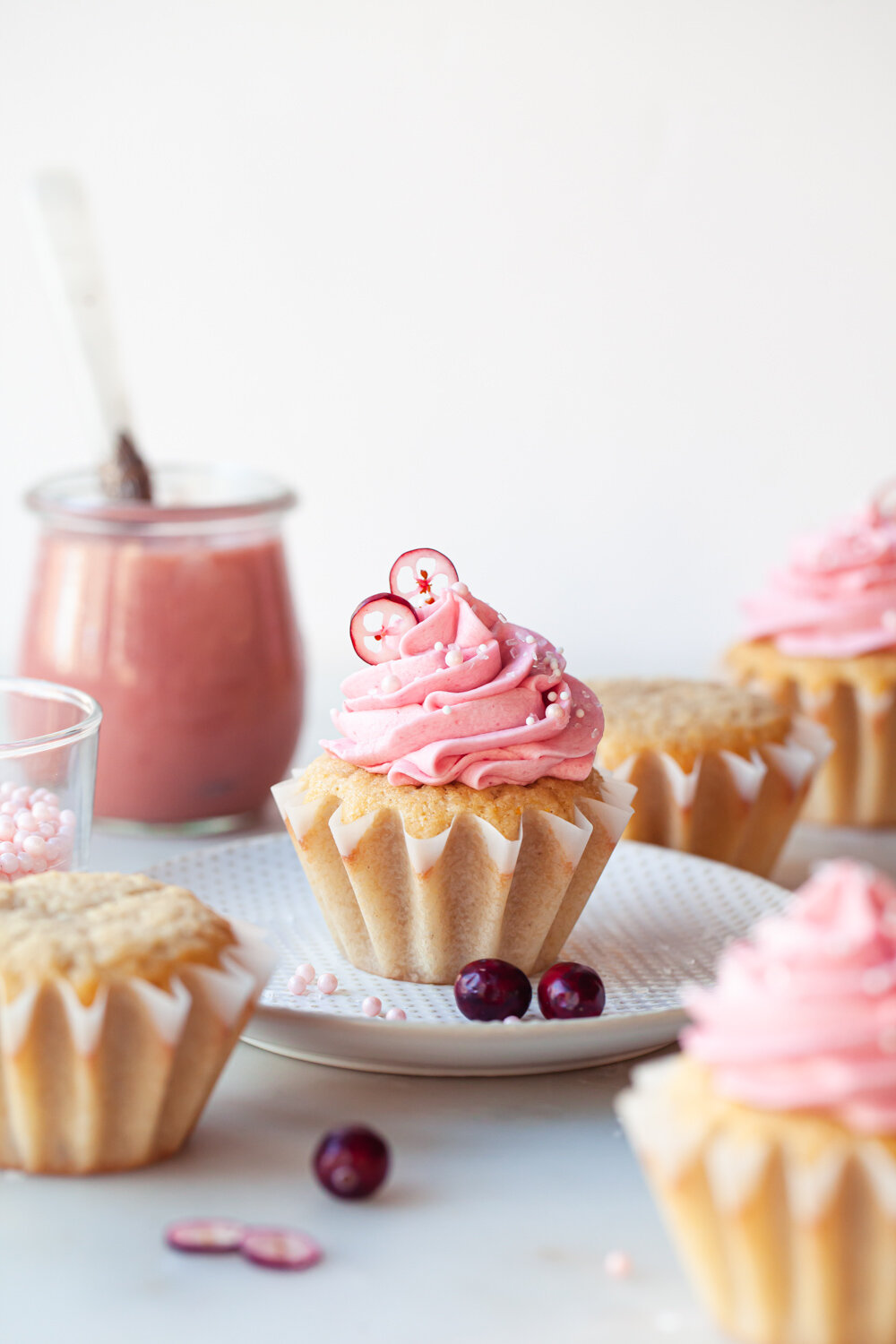 Cranberry Cupcakes