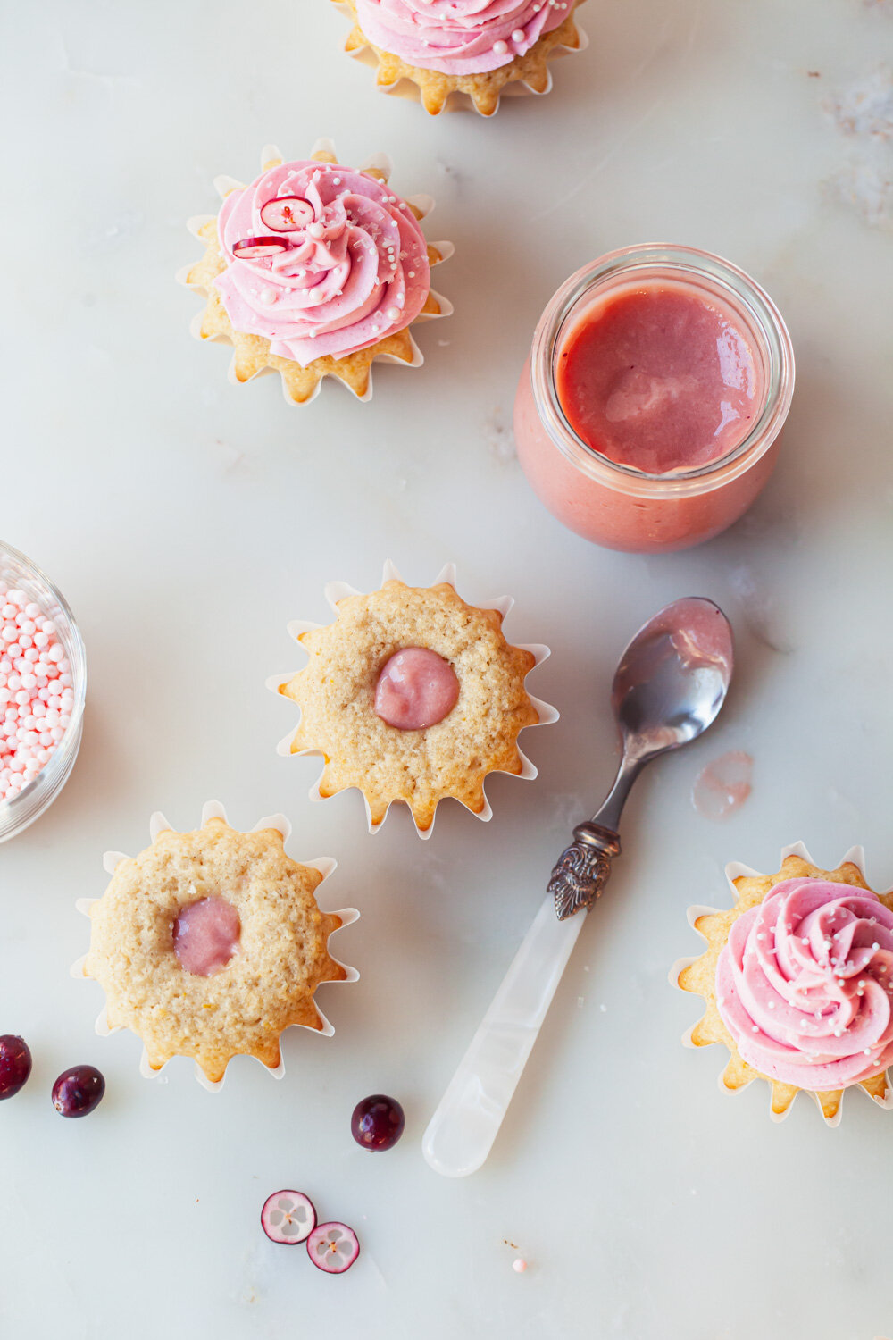 Cranberry Cupcakes