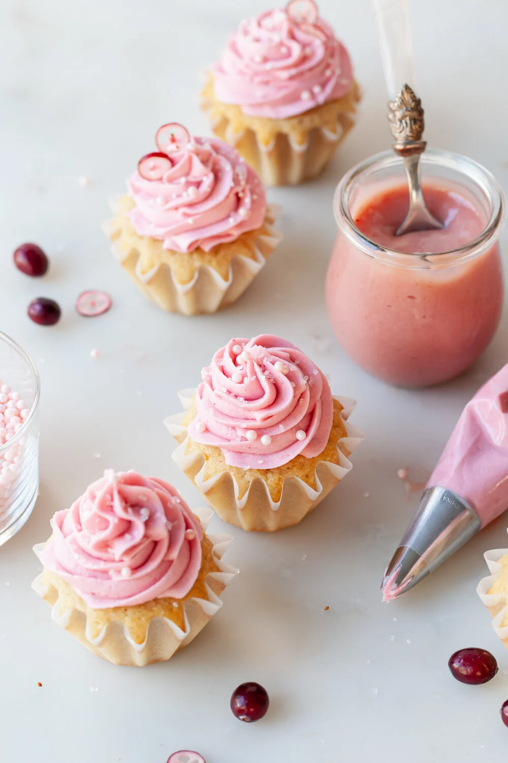 Cranberry Cupcakes