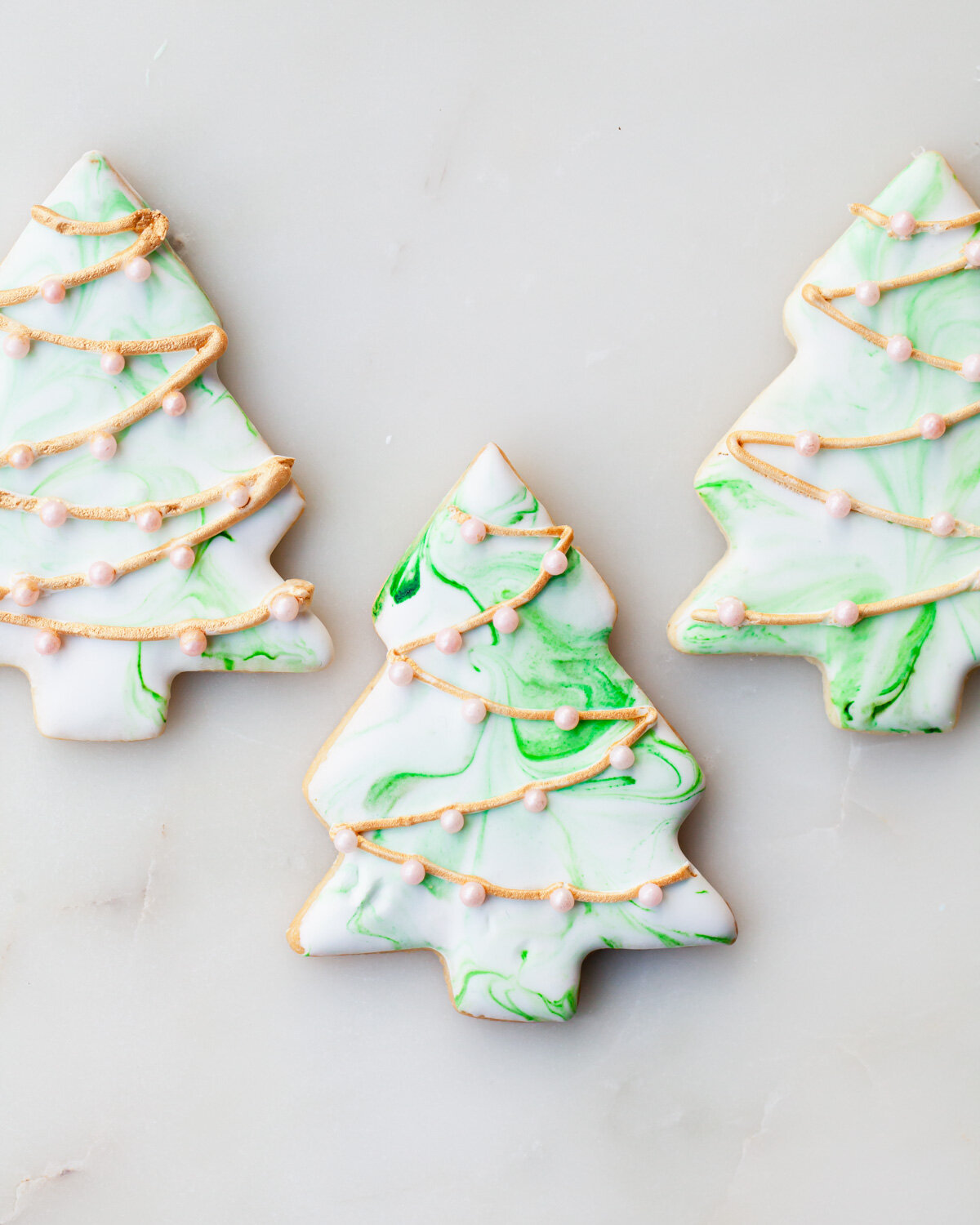 How to make marbled sugar cookies