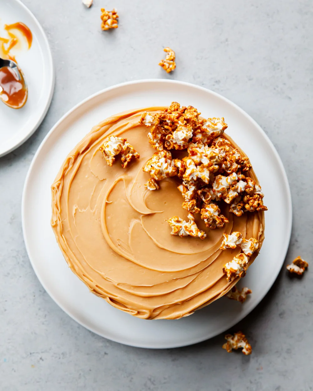 Chocolate Stout Cake with Caramel Buttercream