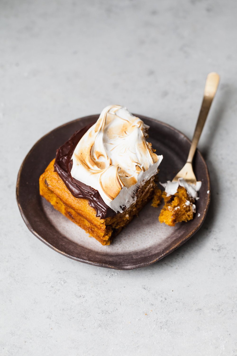 Pumpkin S'mores Sheet Cake.