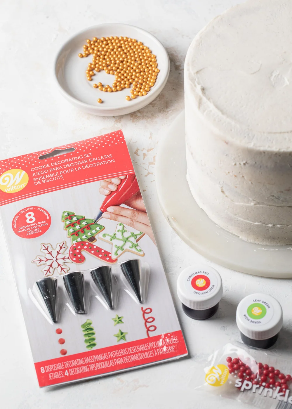 How to Make a Christmas Tree Cake