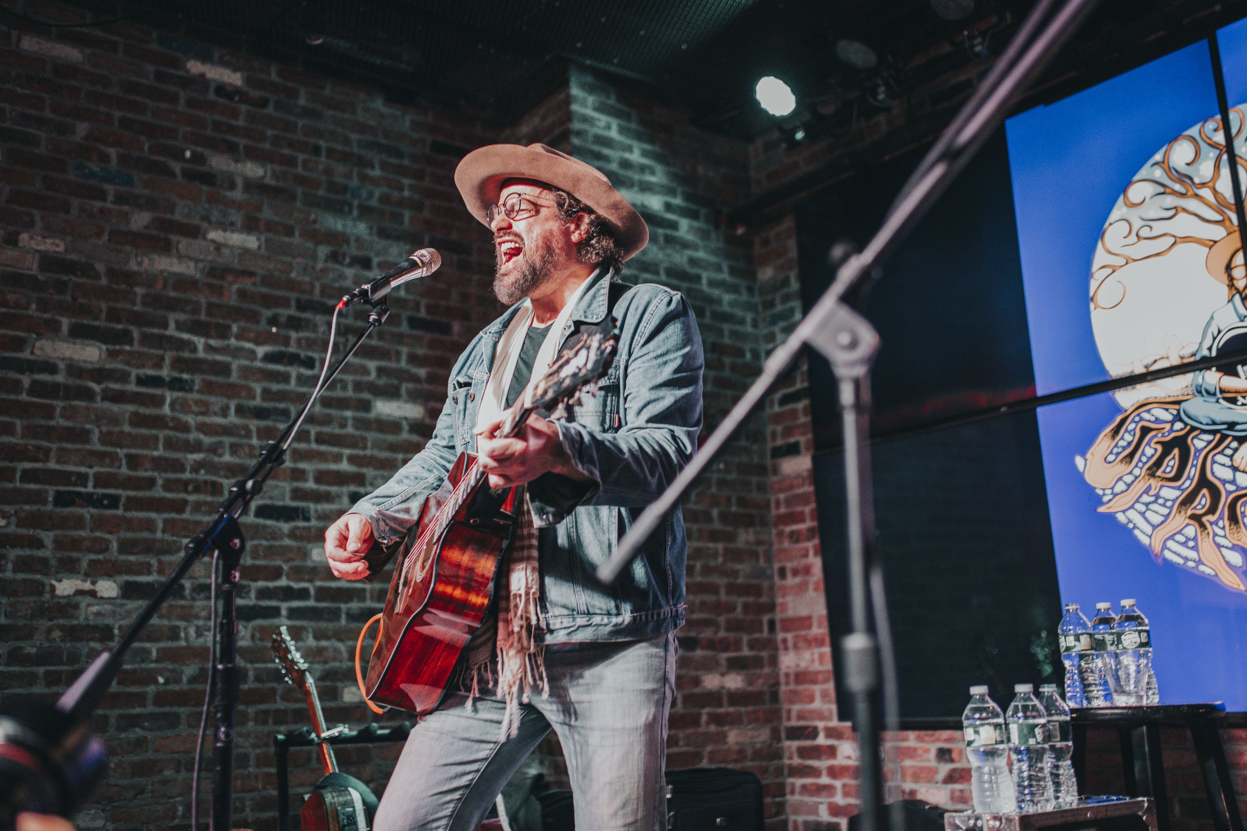 Michael Glabicki of Rusted Root and Dirk Miller || with Abby Webster