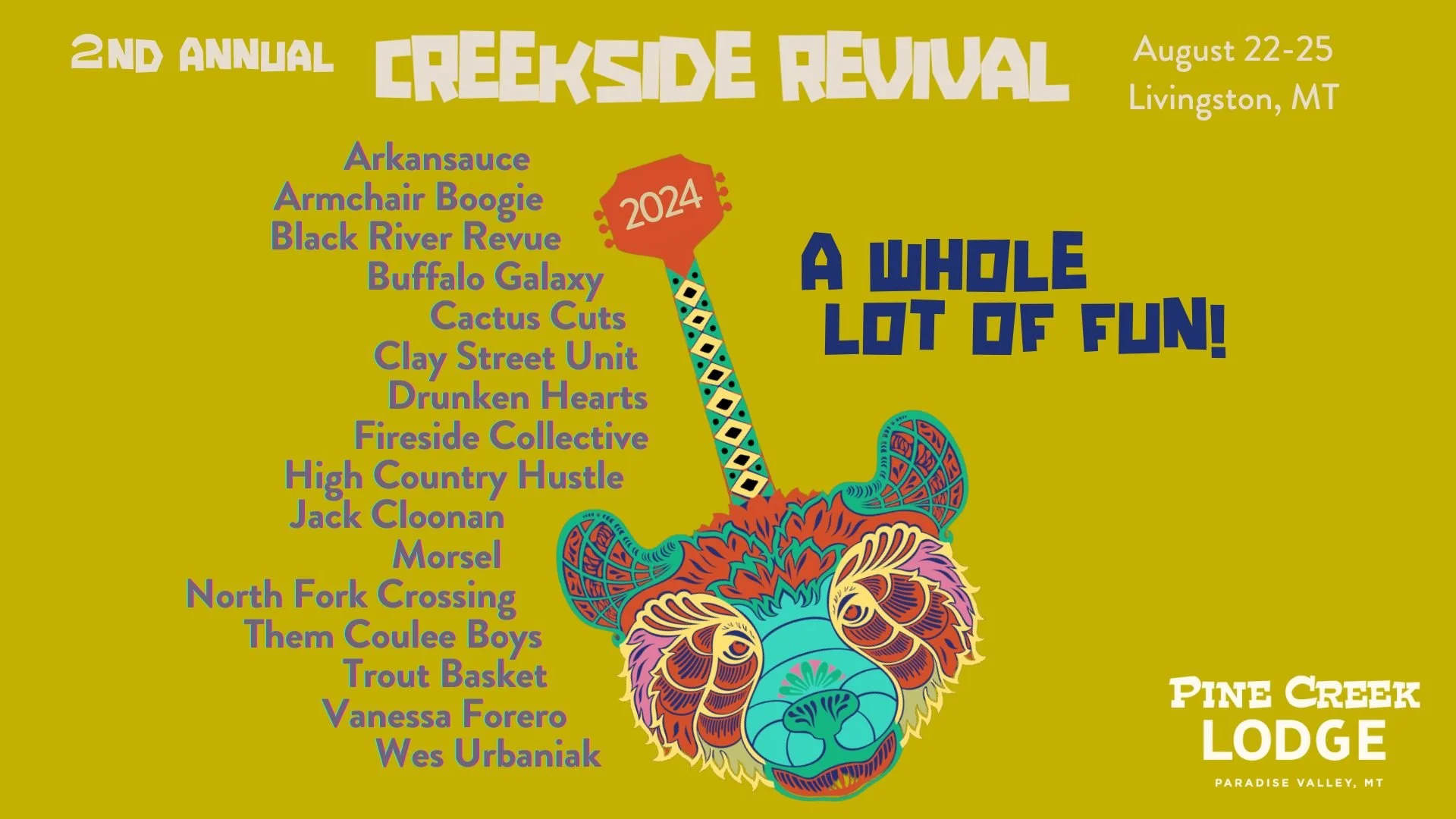 Creekside Revival Music Festival - Night 2 of 4