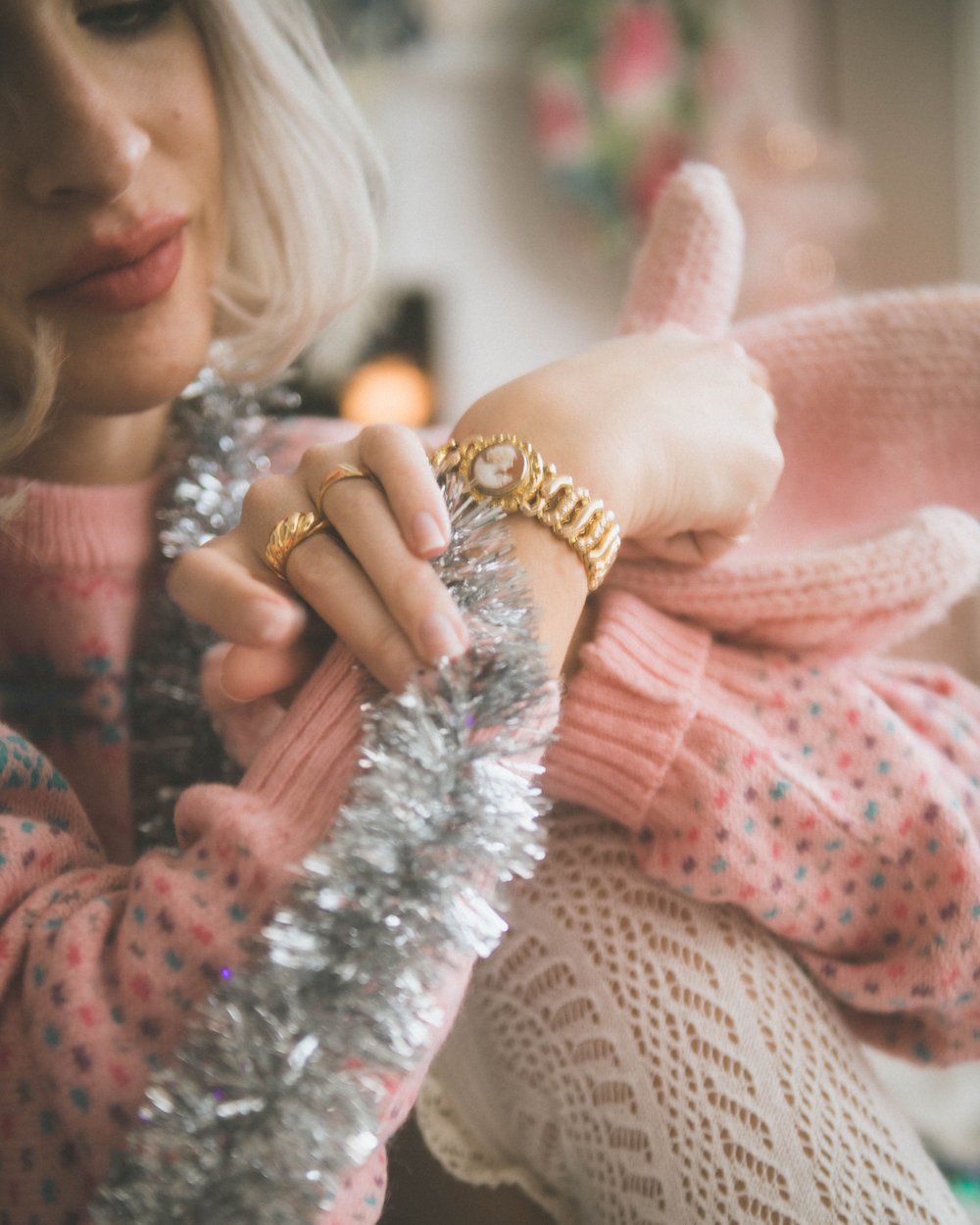 Pink Sweethearts Phone Ring –