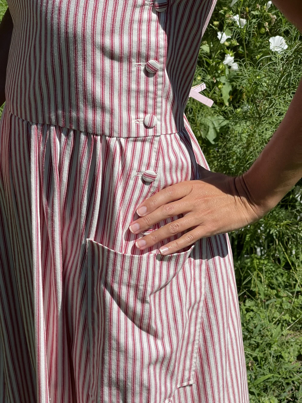 Red Vintage Stripes