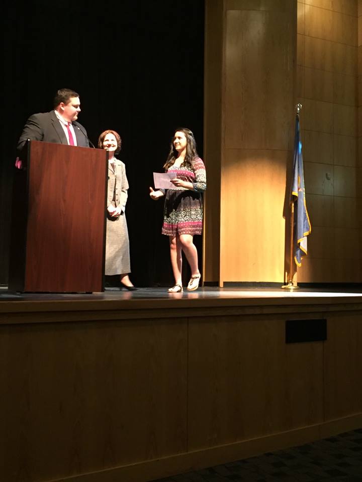 Kasi McGuire to MyDNA Rocks #Unfollowthecrowd #MyDNArocks Being inducted into the National Junior Honor Society