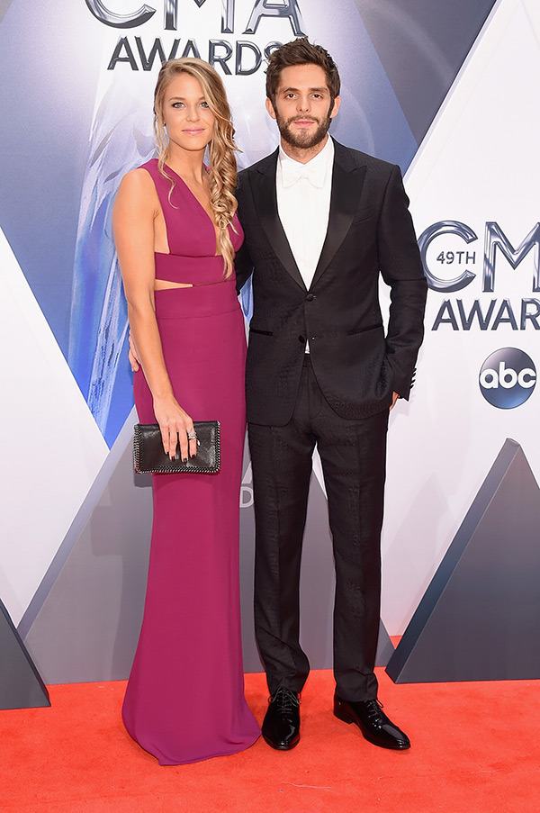 Lauren & Thomas Rhett - Michael Loccisano/Getty Images
