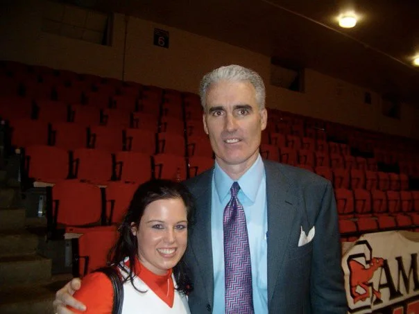 Post game photo with MD