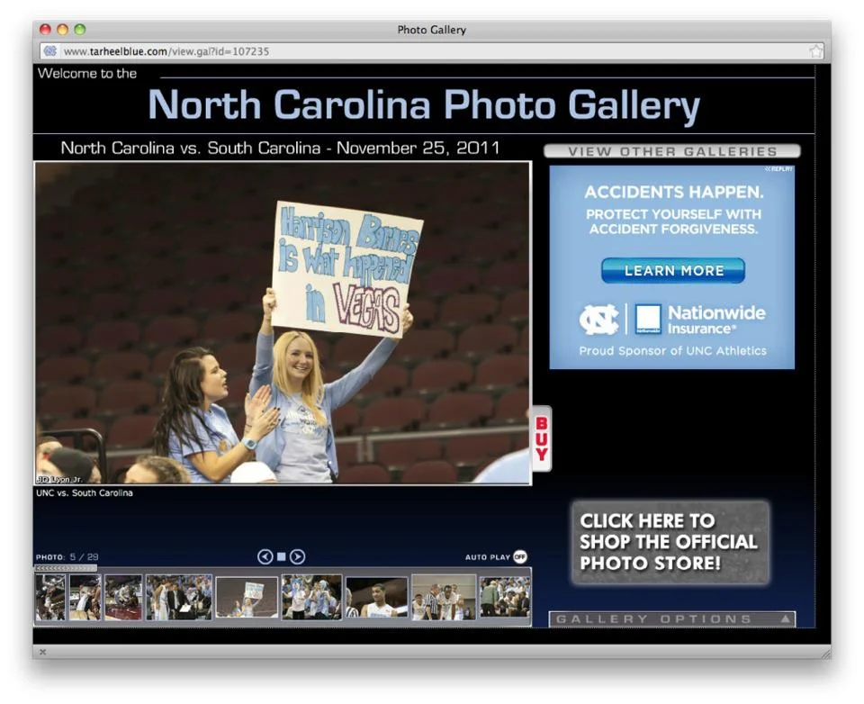 Nov 2011 - Loryn and I got out first brush with fame!