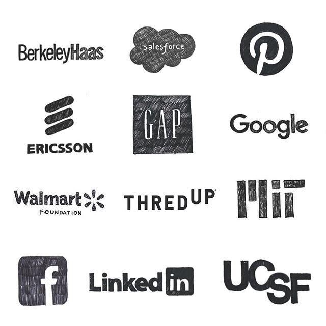 We love our clients. Here a few of 'em. .
.
.
.
@berkeleyhaas @salesforce @pinterest @ericsson @gap @google @walmartgrantfoundation @thredup @mitcolab @facebook @linkedin @ucsf
#graphicrecording #visualnotes #visualthinking #designthinking #graphicar