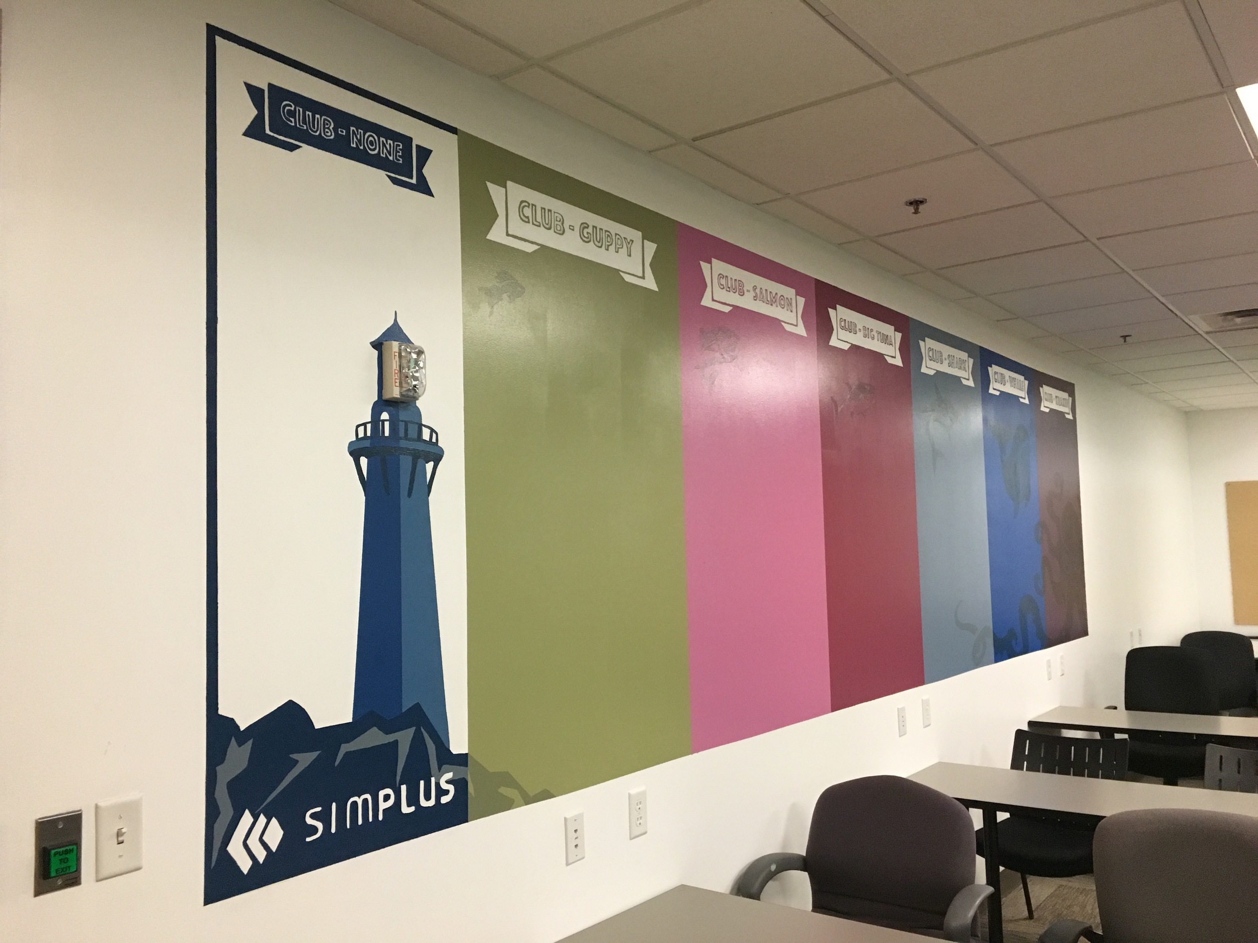 Employee Incentive Mural / Simplus / 2016