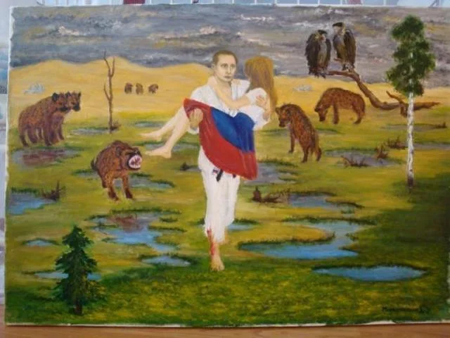 "Putin saving russia"