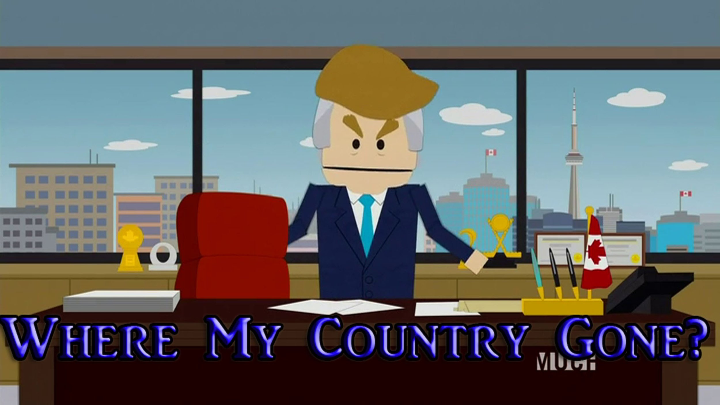 Thank you, south park.
