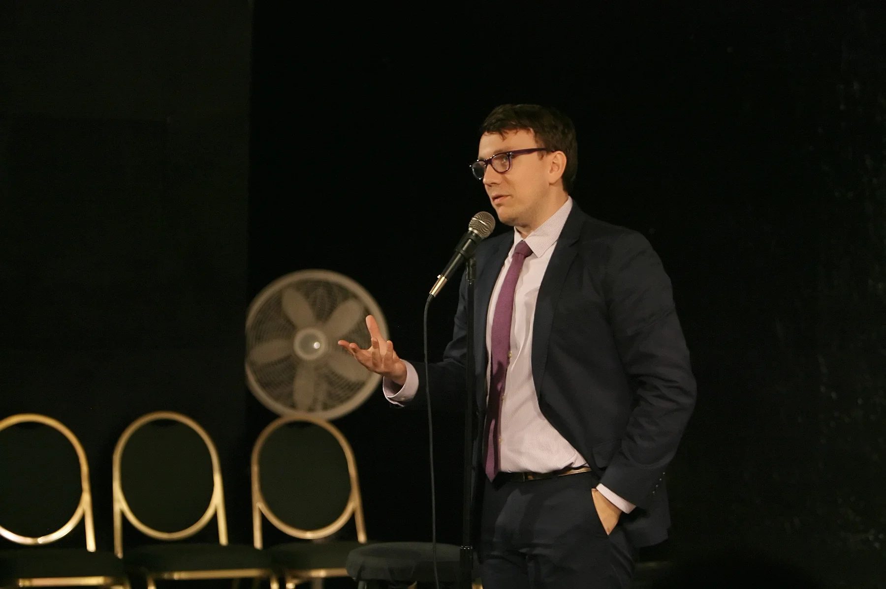 The Storrs Objection co-counsel Matt Storrs. LOCATION: Space 55 PHOTO CREDIT: Matt Santos