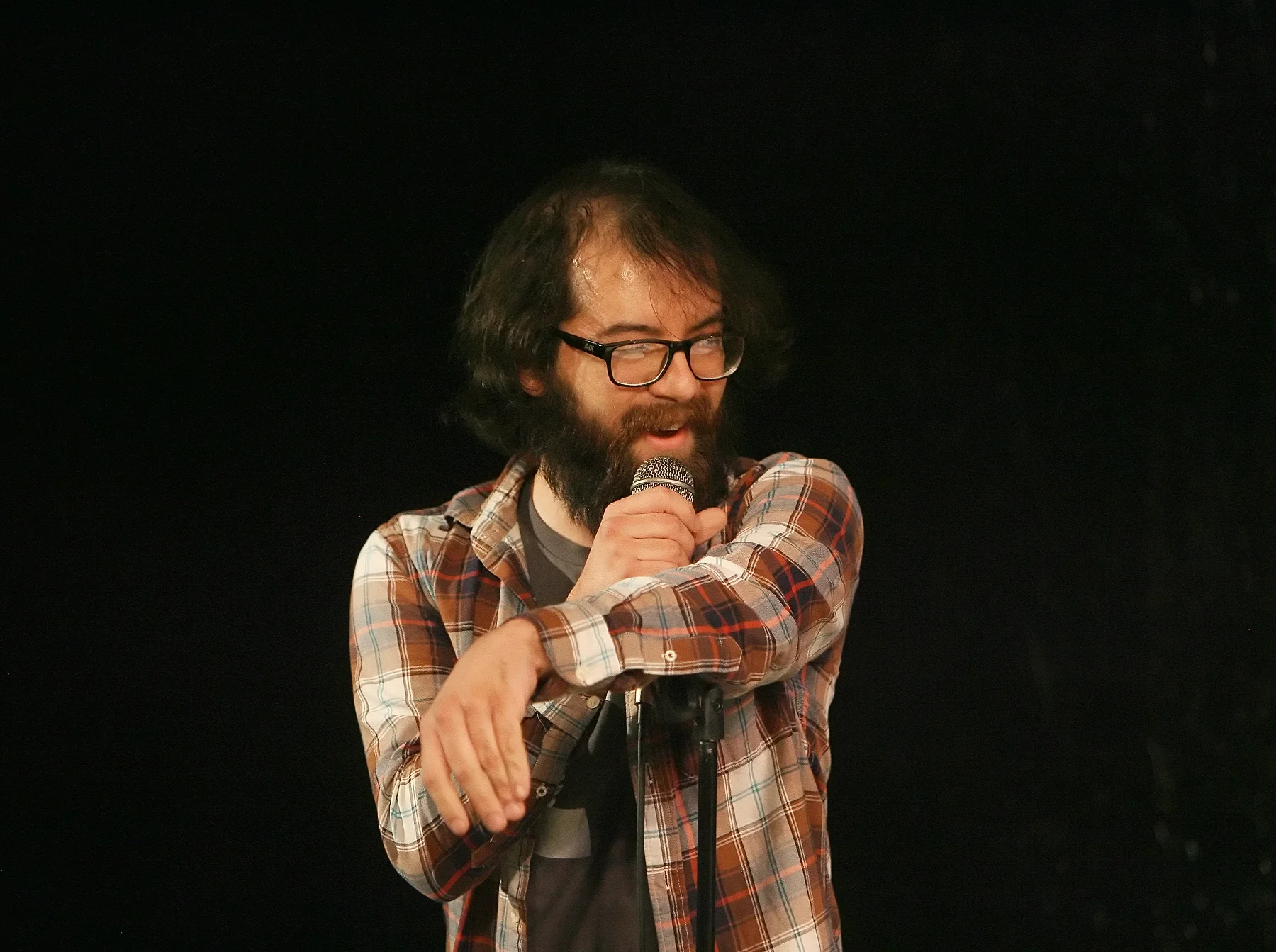 Kon Stamadianos at The Storrs Objection. LOCATION: Space 55 PHOTO CREDIT: Matt Santos