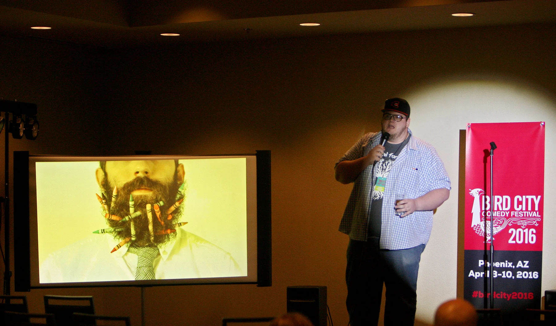 Dustin Meadows at Slide Show LOCATION: Renaissance Phoenix Downtown PHOTO CREDIT: Matt Santos
