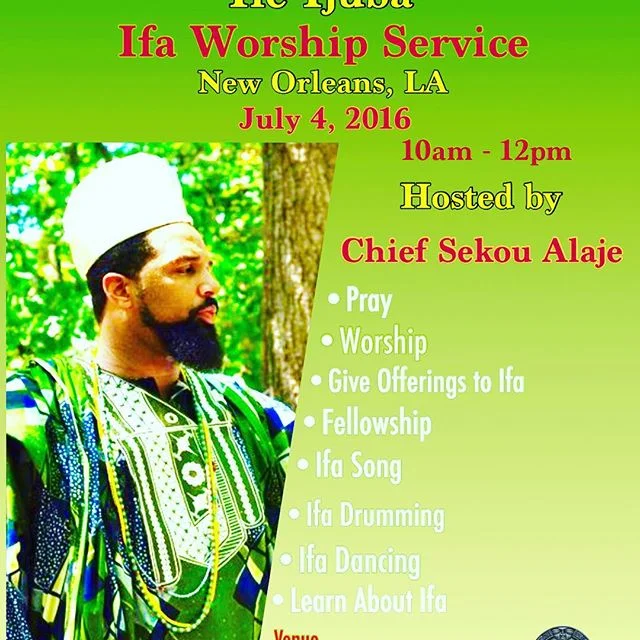 Ile Ijuba Ifa Worship Service