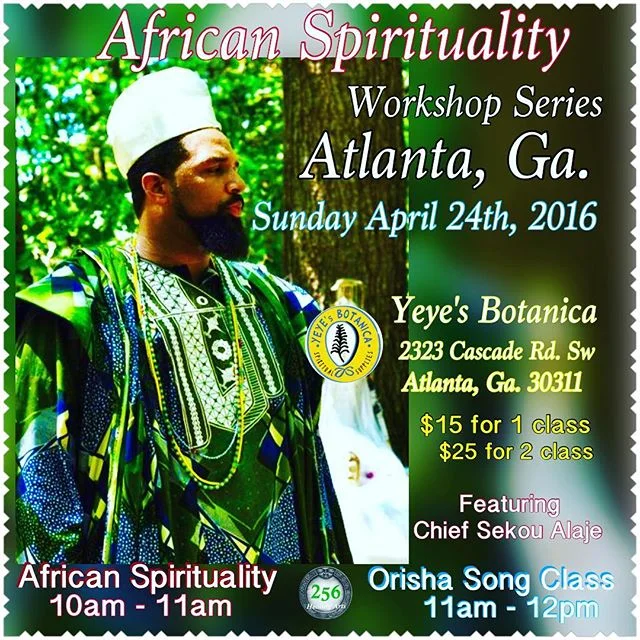African Spirituality Workshop Series
