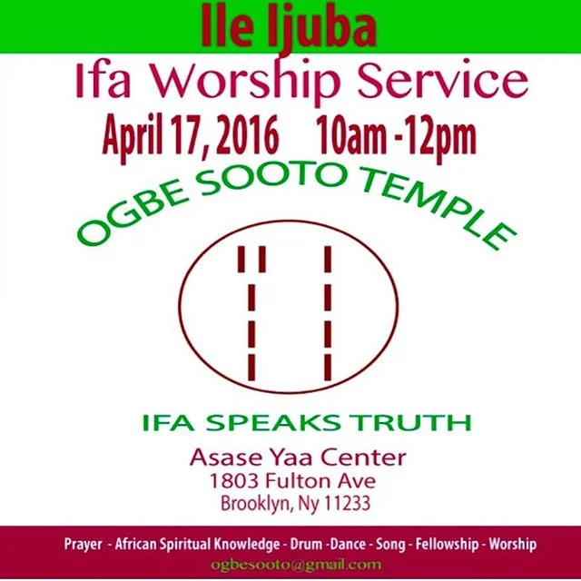 Ile Ijuba Ifa Worship Service