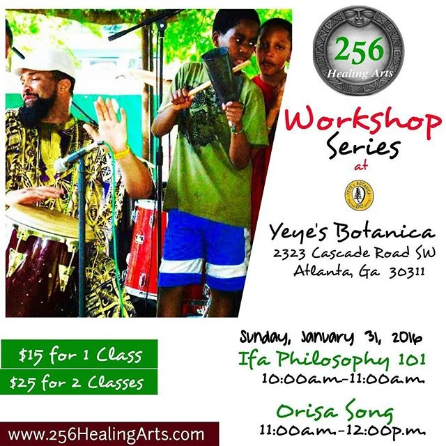 256 Healing Arts Workshop Series