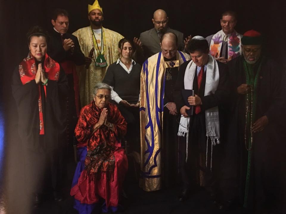 I am Grateful to be chosen to represent Ifa in this photo of Religious Leaders of New York.