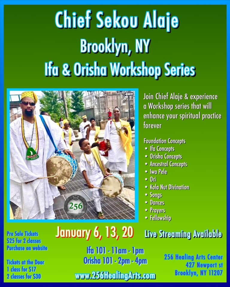 IFA &amp; ORISHA Workshop Series (Brooklyn, NY)