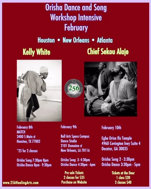 Orisha Song and Dance Workshop Intensive (Decatur, Georgia)