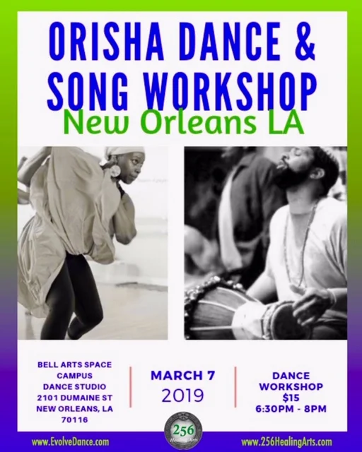 Orisha Dance &amp; Song Workshop (New Orleans, LA)