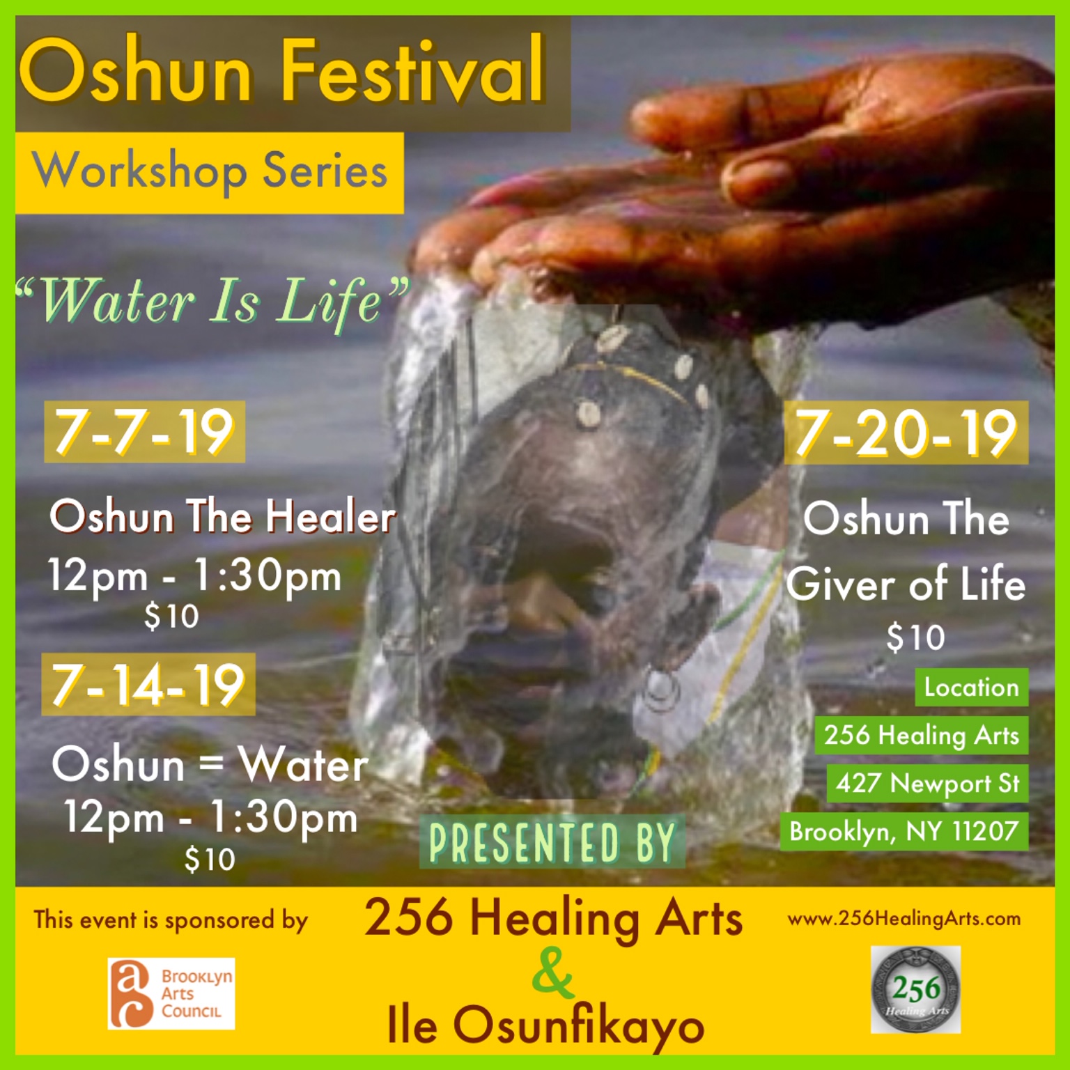 Oshun Festival Workshop Series